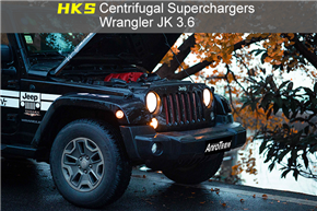 Wrangler JK 3.6 hks supercharger kit