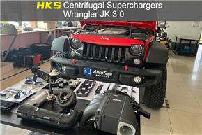 Wrangler JK 3.0 anrot hks supercharger kit