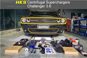 DodgeChallenger3.6 anrot hks supercharger kit